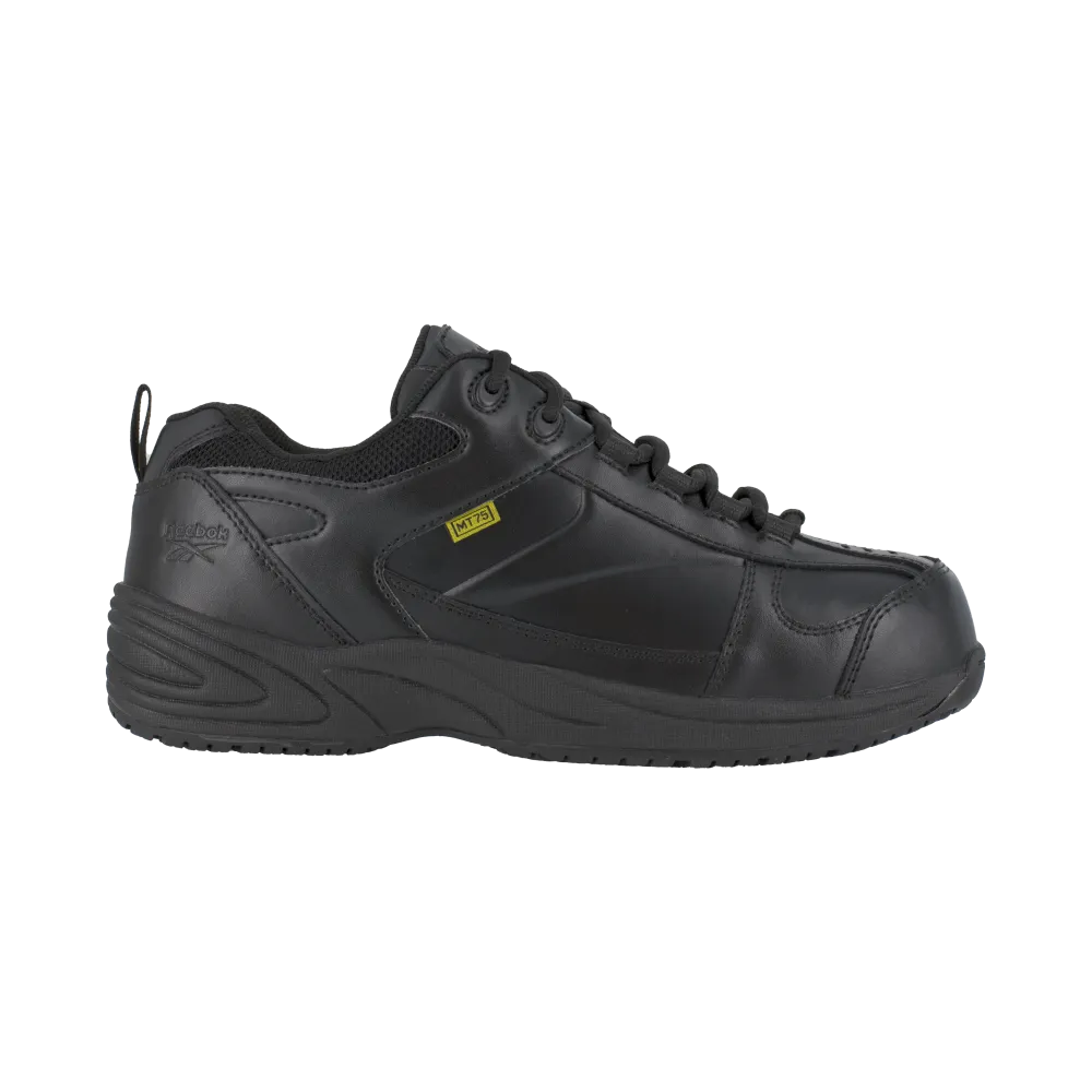 Reebok RB156 Women's Centose Athletic Composite Toe Met Guard Safety Work Shoes - Black
