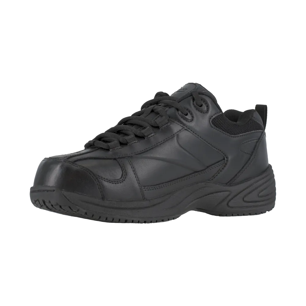 Reebok RB156 Women's Centose Athletic Composite Toe Met Guard Safety Work Shoes - Black