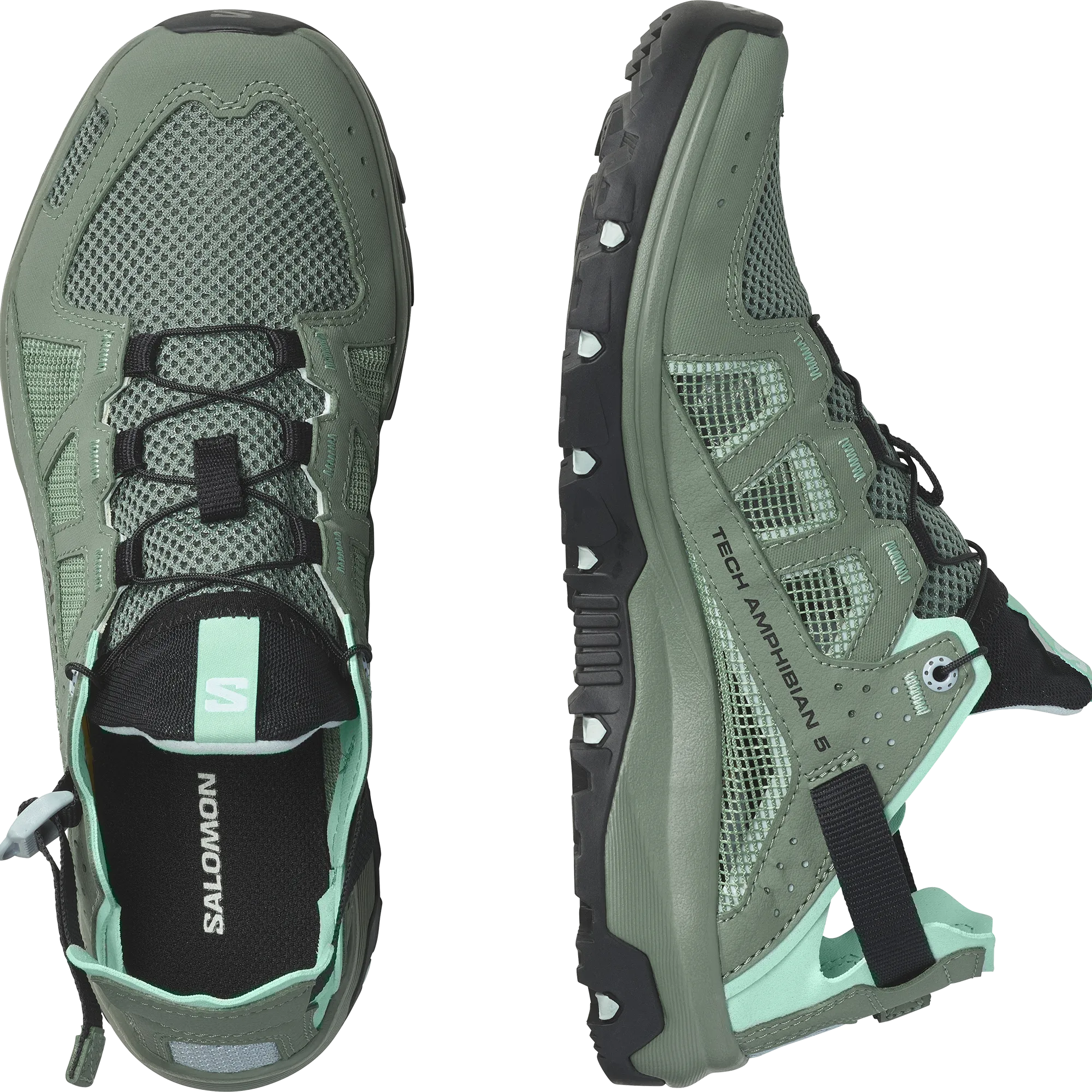 Salomon Women's Techamphibian 5 in Arctic Ice