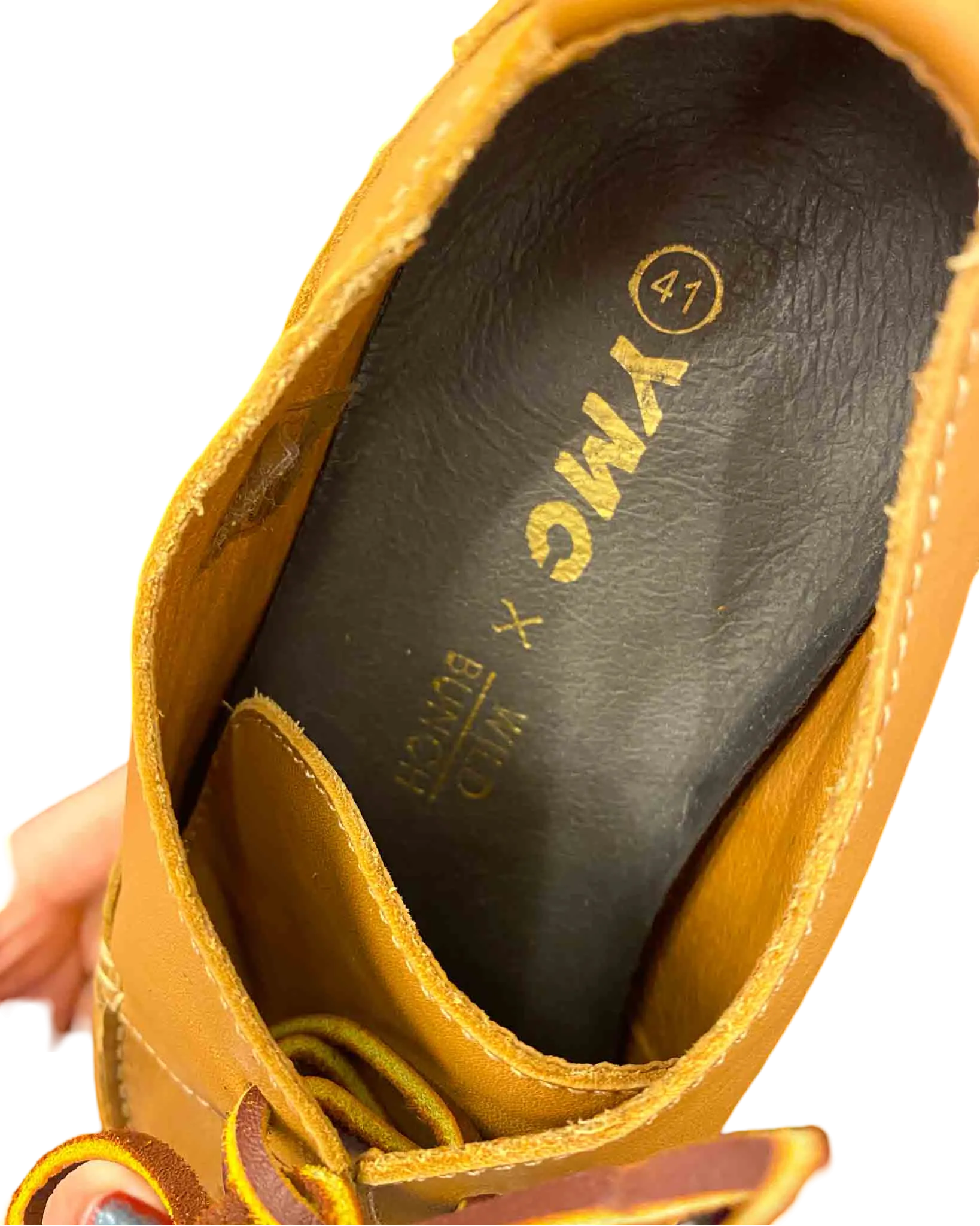 Size 41 | YMC x Wild Bunch Leather Soller Shoes