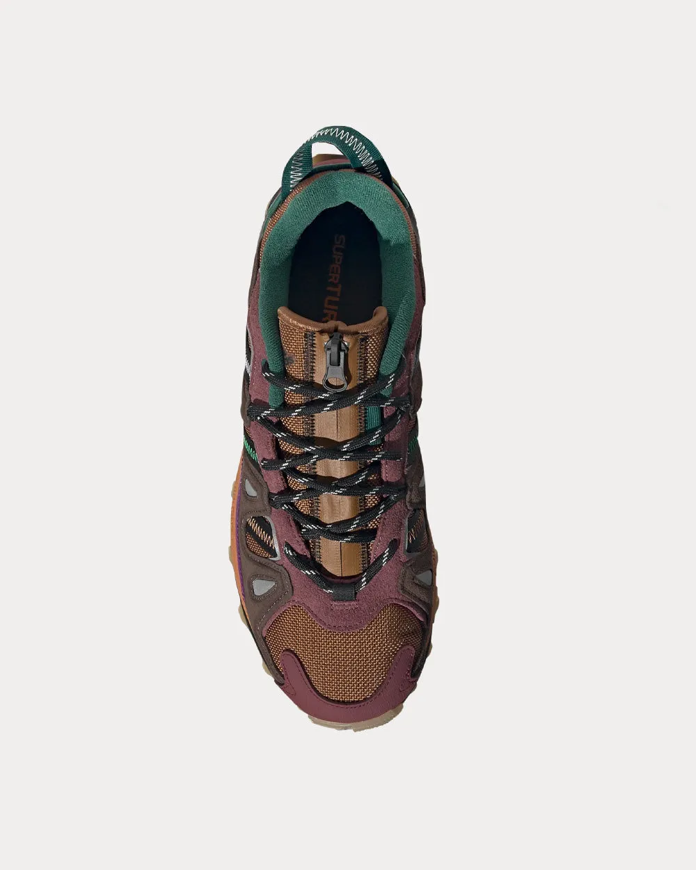 Superturf Adventure Wild Brown / Quiet Crimson / Shadow Red Low Top Sneakers