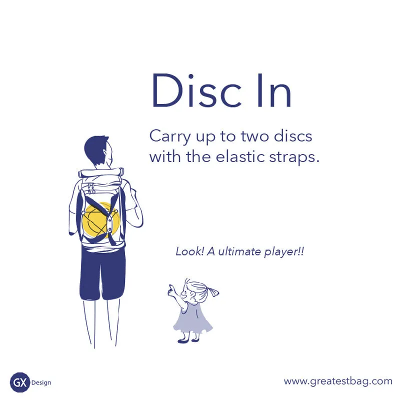 The 45L Greatest Ultimate Frisbee Bag