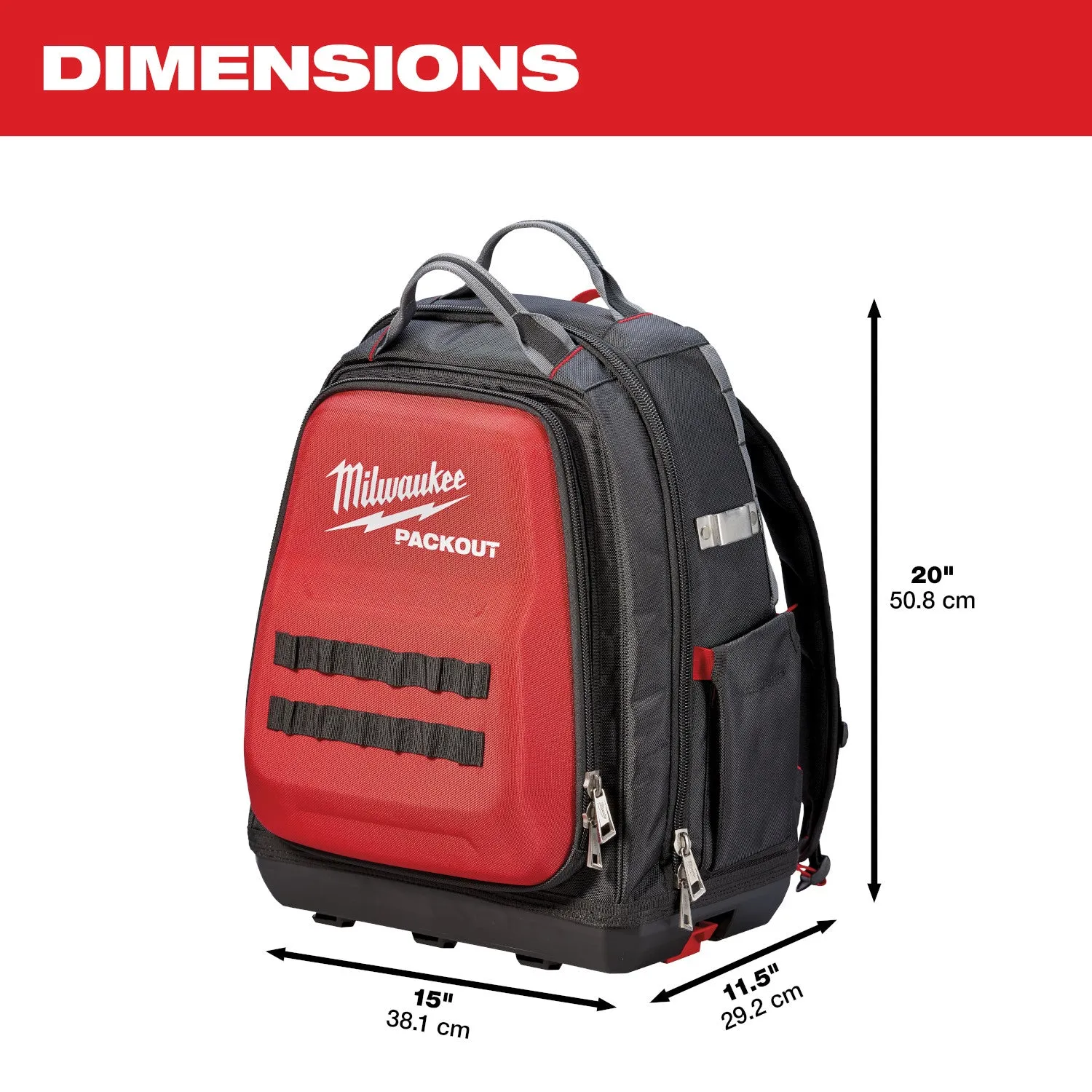 Tool Bag Backpack - Milwaukee PACKOUT™ Backpack, 48-22-8301