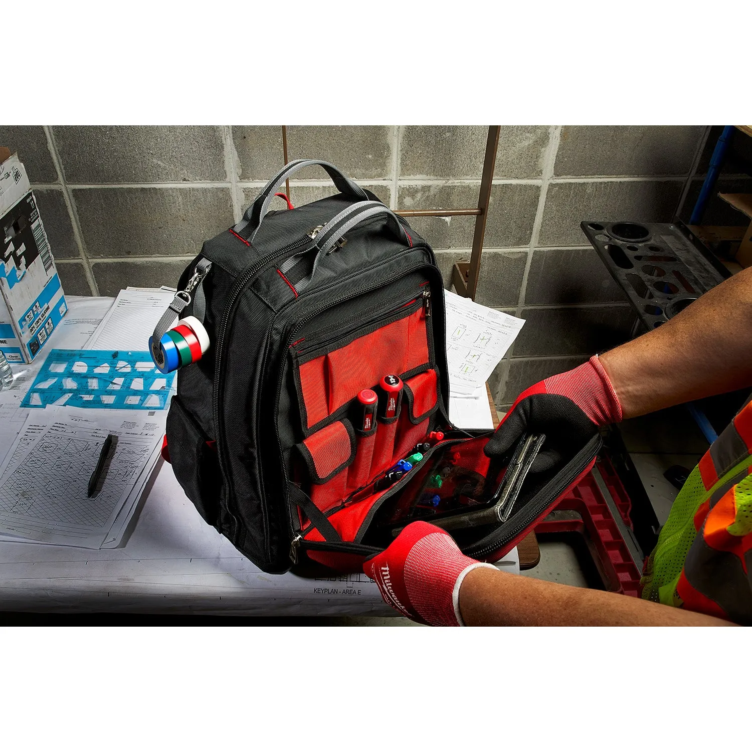 Tool Bag Backpack - Milwaukee PACKOUT™ Backpack, 48-22-8301