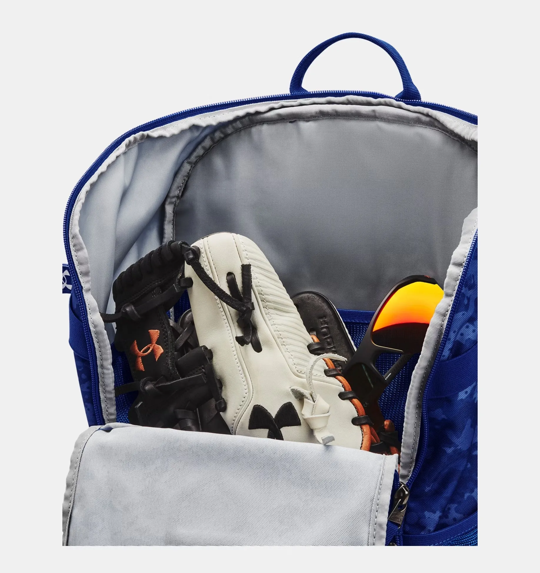 Under Armour Unisex UA Utility Baseball Print Backpack - Royal, Red