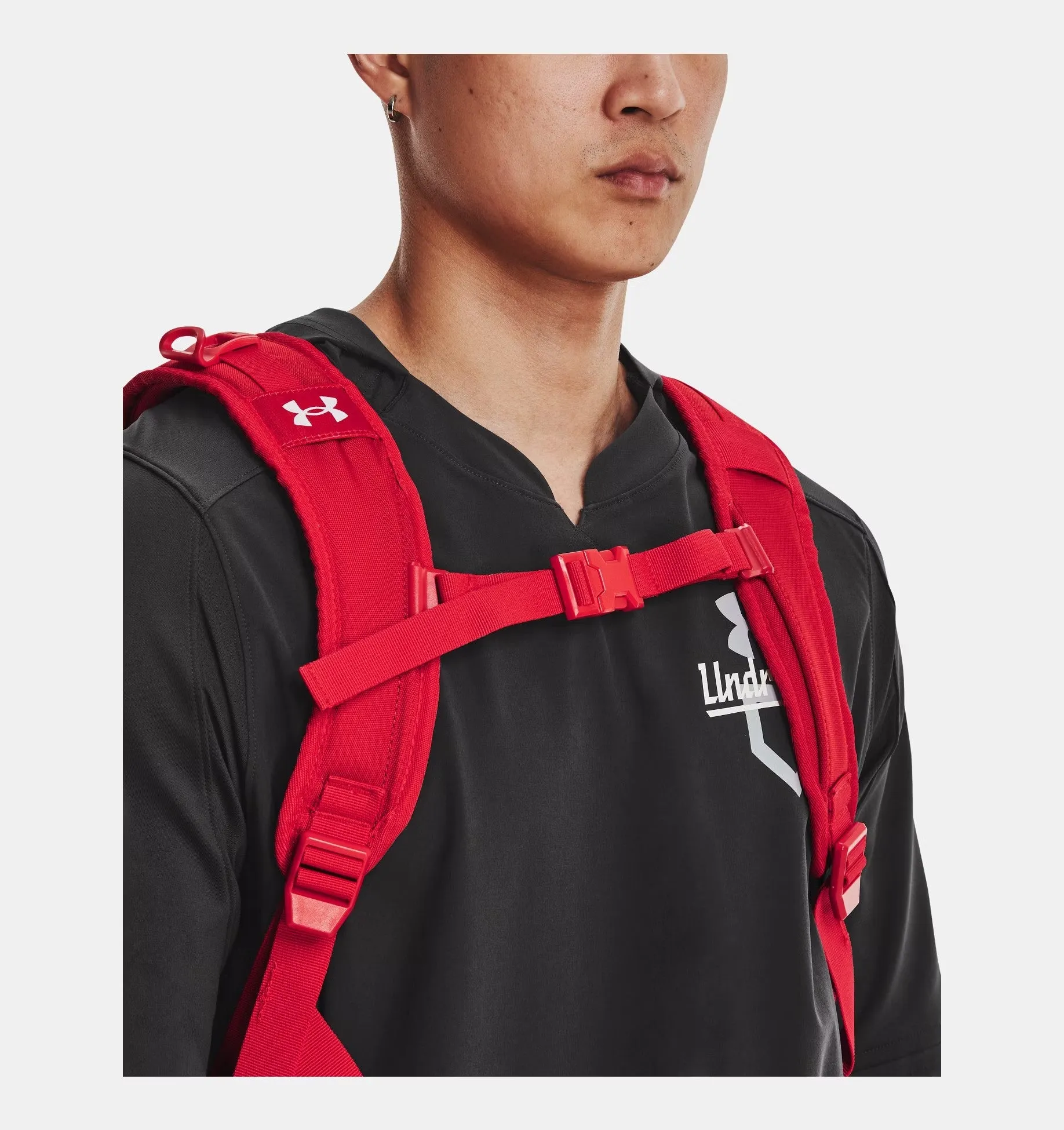 Under Armour Unisex UA Utility Baseball Print Backpack - Royal, Red