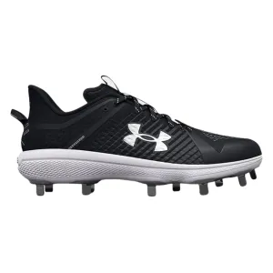 UnderArmour Men's UA Yard Low Metal Baseball Cleats Black 3025592-001