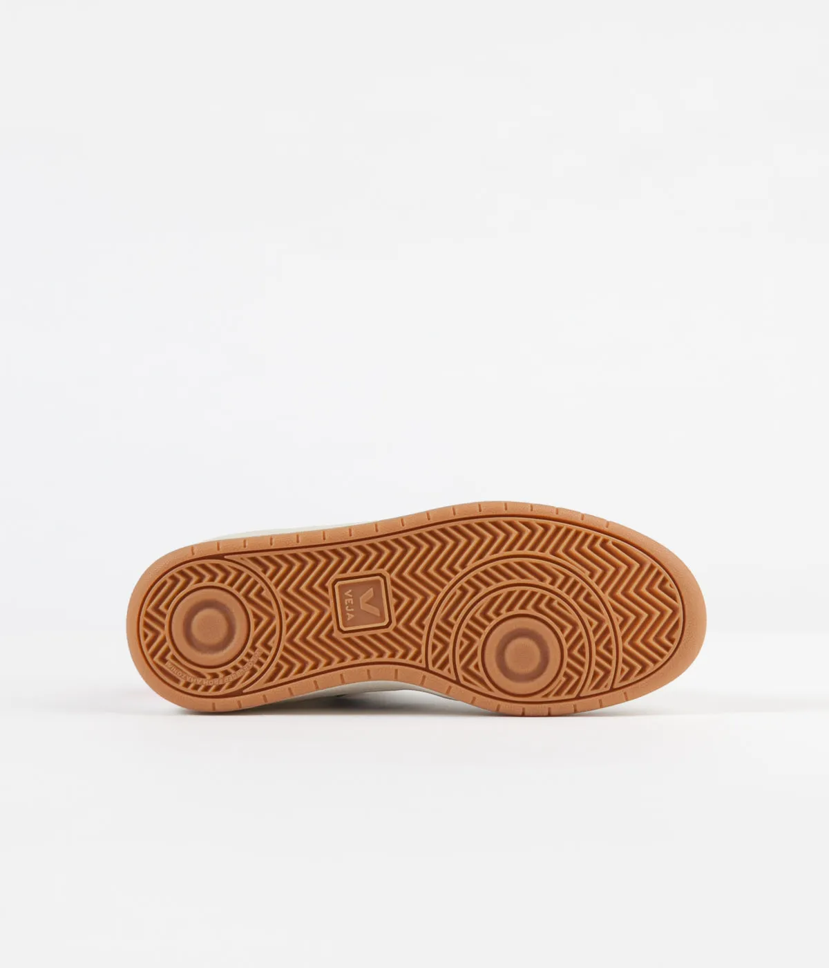 Veja Womens V-12 B-Mesh Shoes - White / Indigo / Orange Fluoro