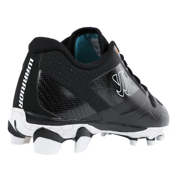 Warrior Gospel Black Lacrosse Cleats