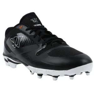 Warrior Gospel Black Lacrosse Cleats