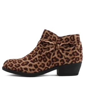 Wild at Heart | Kids Leopard Print Ankle Boots