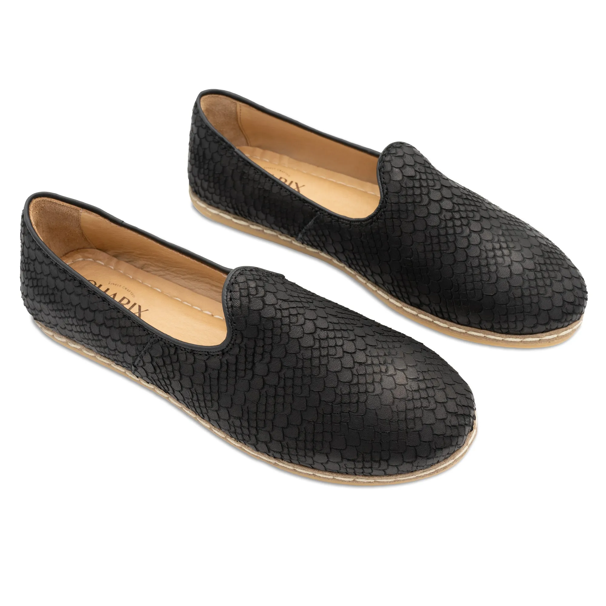 Wild Black Slip-On
