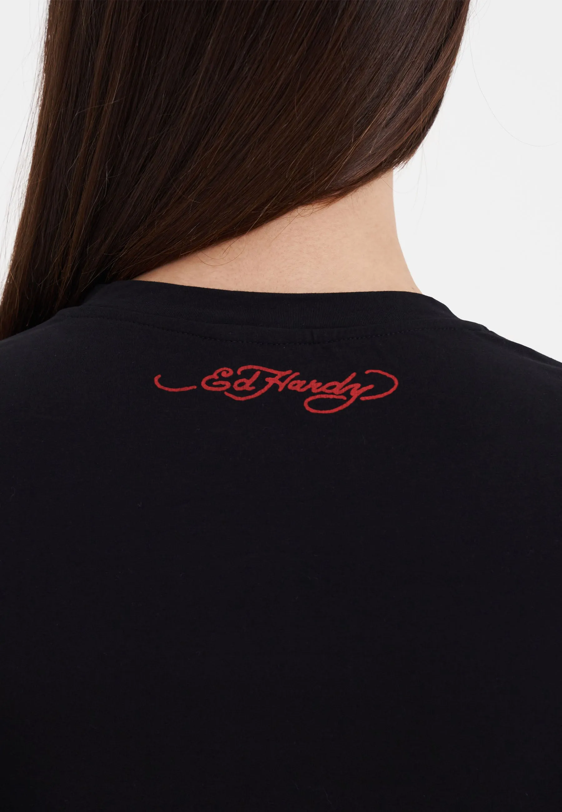 Womens Love Kills Long Sleeve T-Shirt - Black