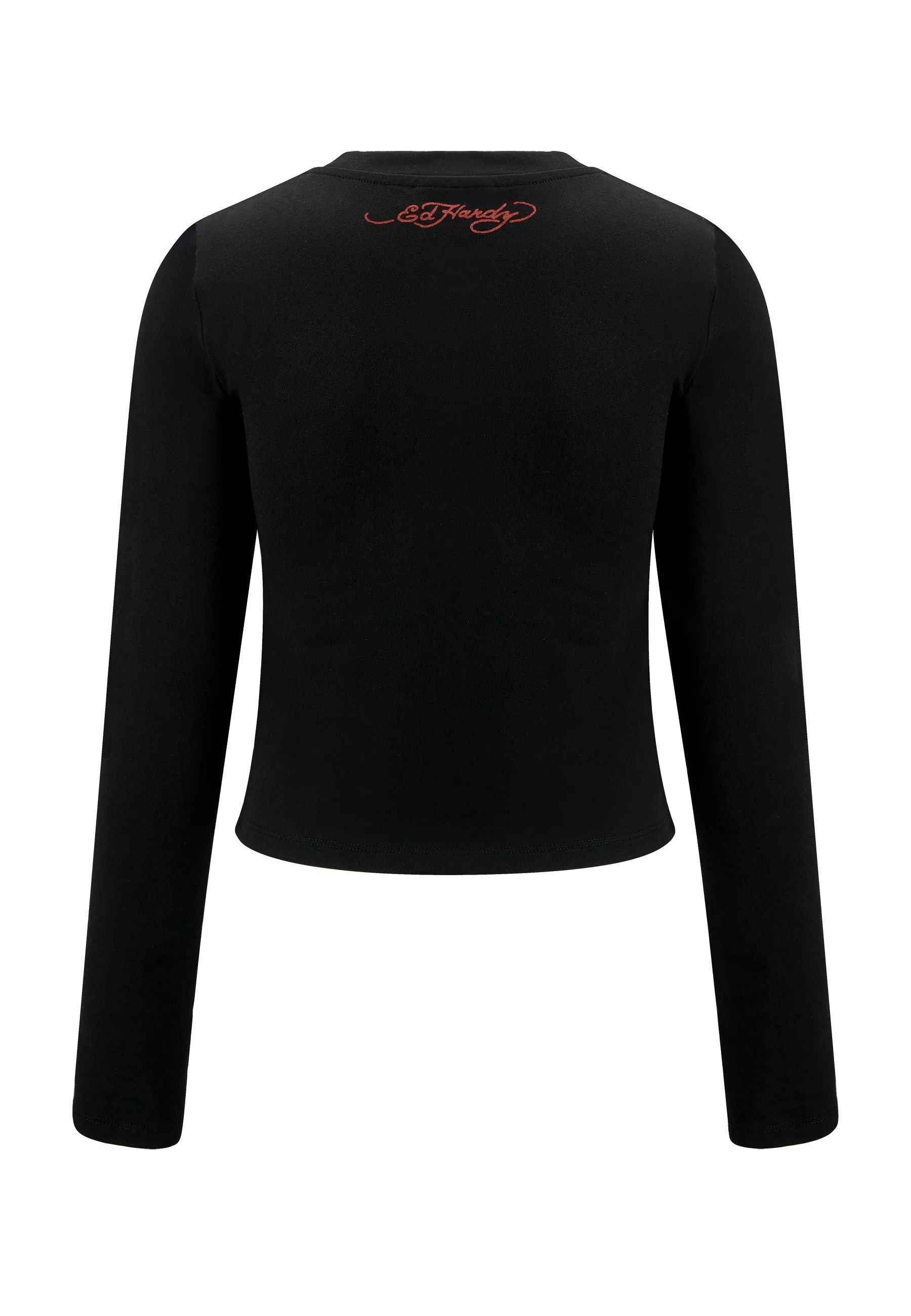 Womens Love Kills Long Sleeve T-Shirt - Black