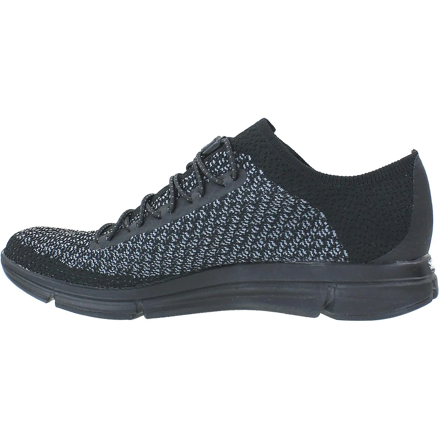 Women's Merrell Zoe Sojourn Lace Knit Q2 Black/Castlerock Fabric