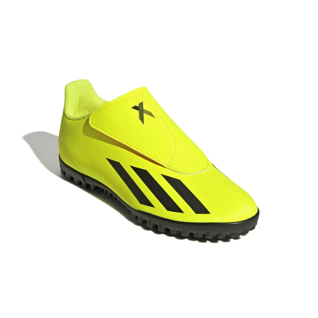 X Crazyfast Club Hook-and-Loop Turf  Soccer Shoes