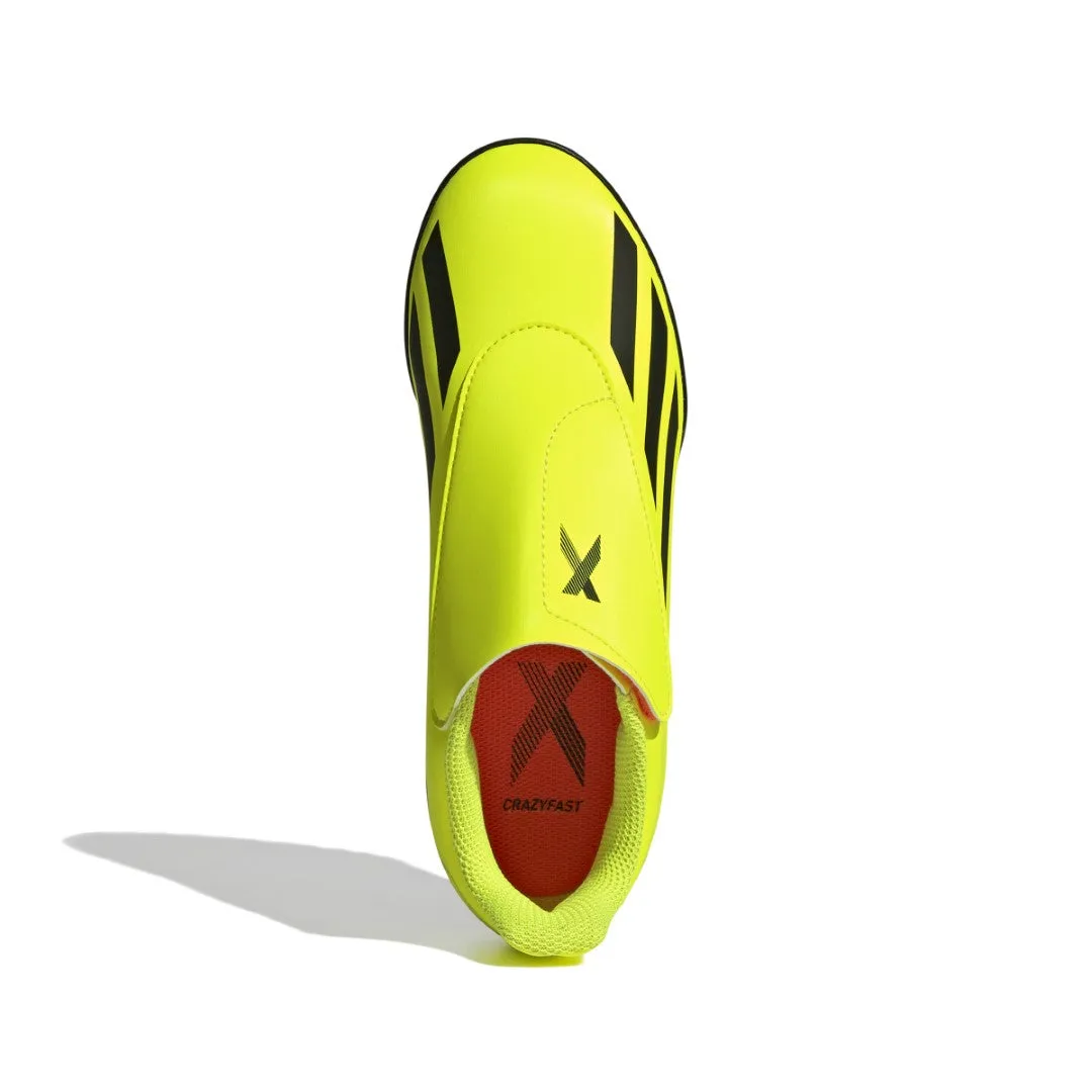 X Crazyfast Club Hook-and-Loop Turf  Soccer Shoes